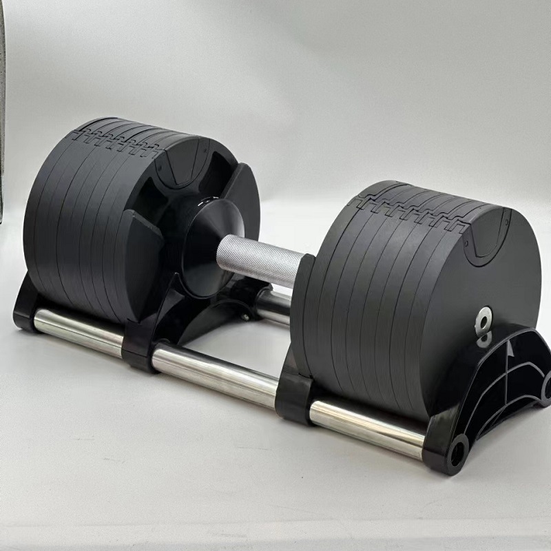 Adjustable Dumbbell Pair 40Kg - 調整可能なウェイトフィットネスセット、鋳鉄製スチールダンベル36kg