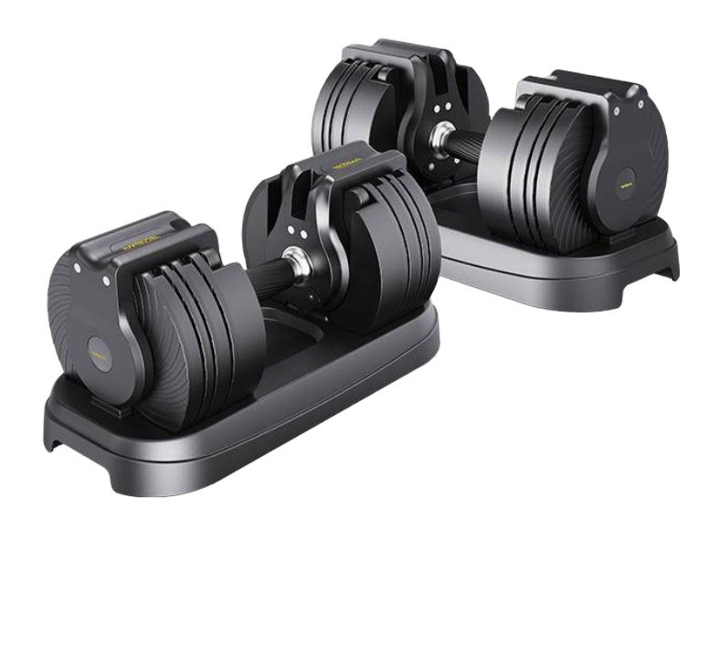Adjustable Dumbbell Pair 40Kg - T0302調整可能な家庭用ヘビーダンベルセット、筋力トレーニングと減量用、安全ロック付きフリーウェイト