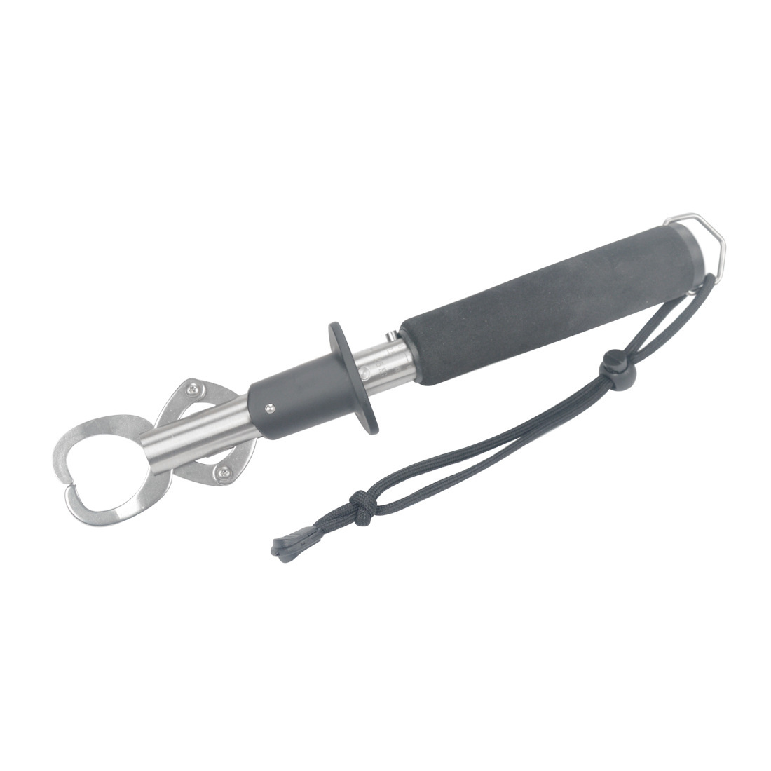 Fishing - 新発売の25kg対応、魚を掴むためのグリップ付き、持ち運び可能なステンレス製釣り用具。
