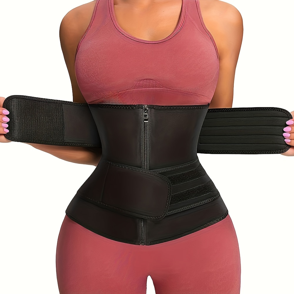 ダイナミック女性のウエストトレーナー痩身ベルト発汗調節可能な - Sweat Waist Trainer Belt Neoprene のレビューと価格
