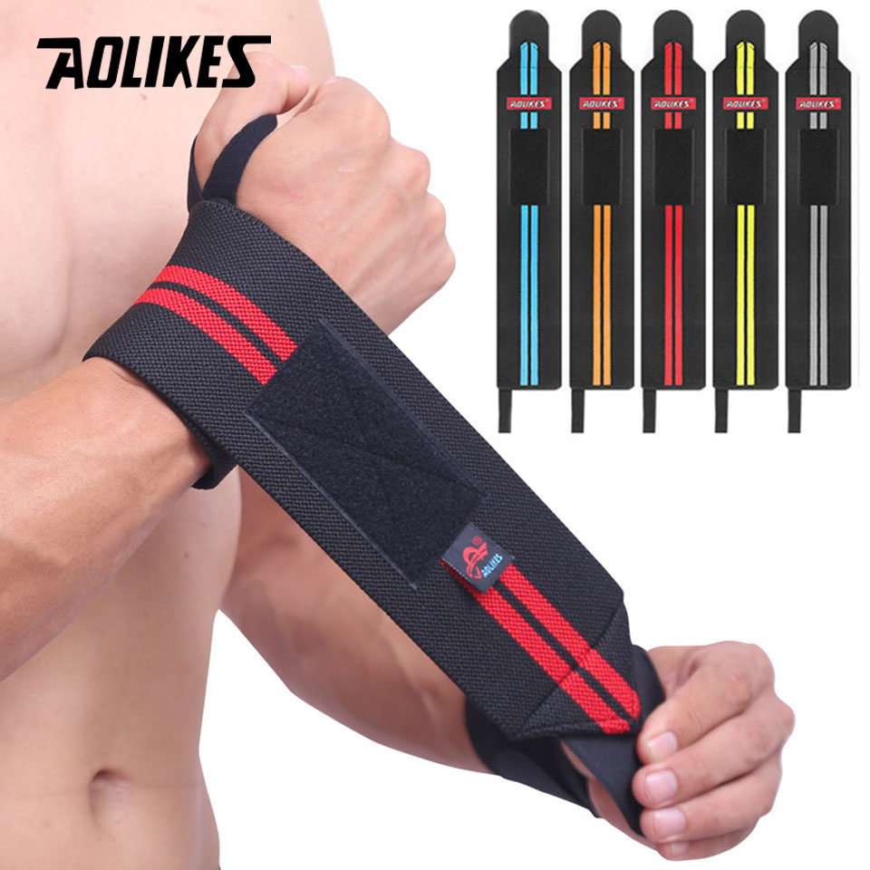 AOLIKES 1 ペアリストバンドリストサポートブレースス - Wrist Wraps Weightlifting Support のレビューと価格