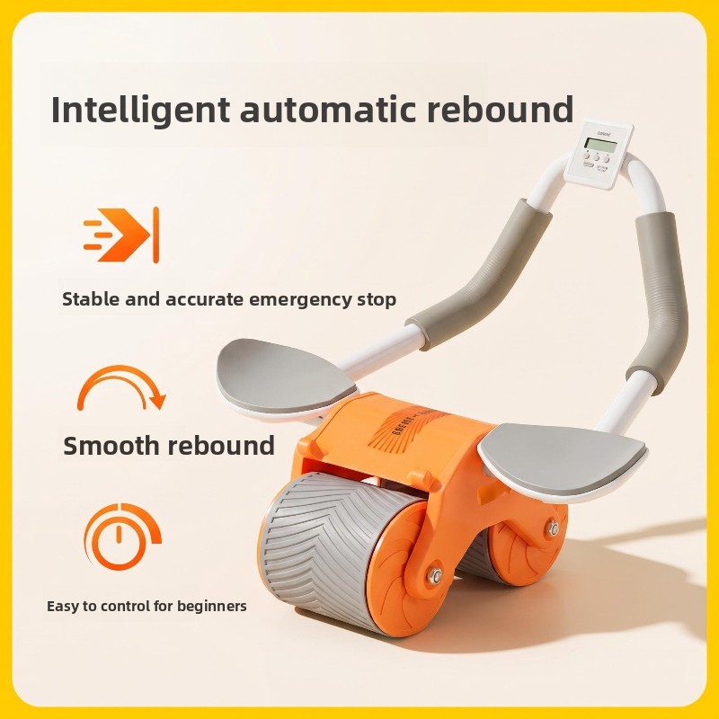 肘当て付き、自動リバウンド機能搭載、ダブルホイール式、静音設 - Ab Roller Wheel With Elbow Support のレビューと価格