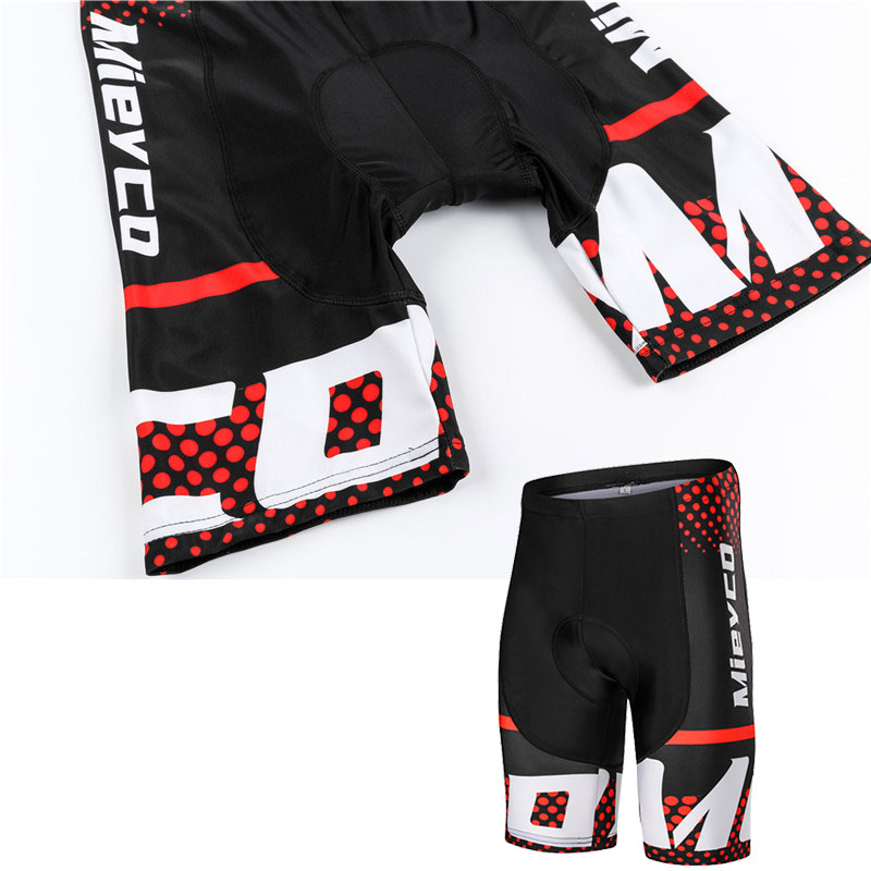 メンズ サイクリングショーツ 5Dジェルパッド付き 通気性抜 - Padded Cycling Shorts 5D Gel のレビューと価格