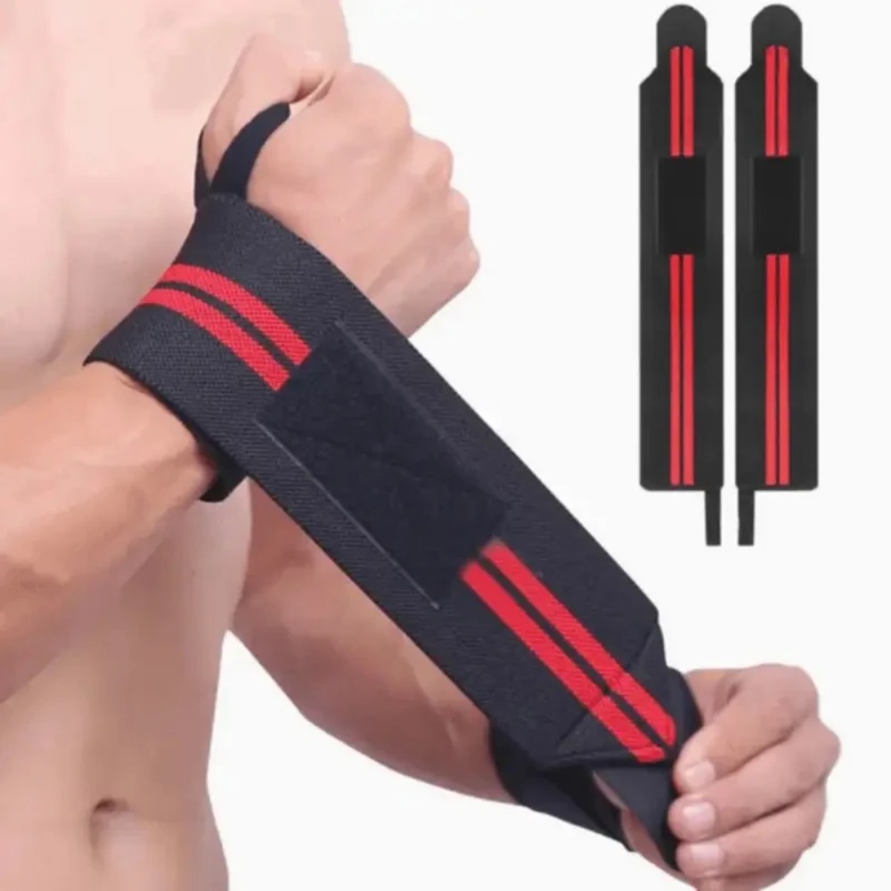 2個入り エラスティックリストラップ、リストサポートブレース - Wrist Wraps Weightlifting Support のレビューと価格
