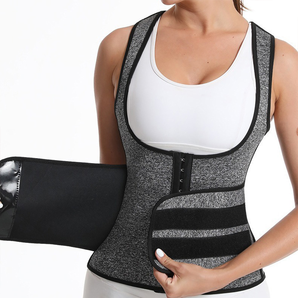 女性用ネオプレンウエストトレーナー、減量用サウナトップ、スウ - Sweat Waist Trainer Belt Neoprene のレビューと価格
