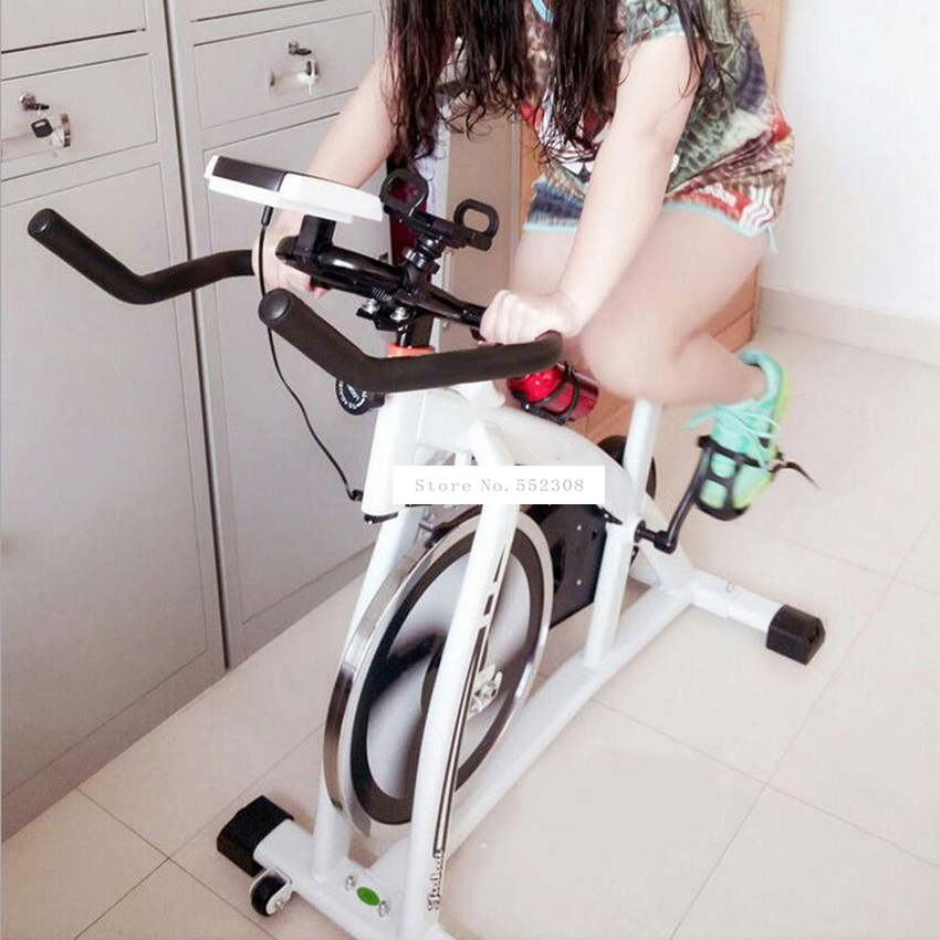 超静音ホームバイク、屋内フィットネスエクササイズ、サイクリン - Exercise Bike Magnetic Resistance のレビューと価格