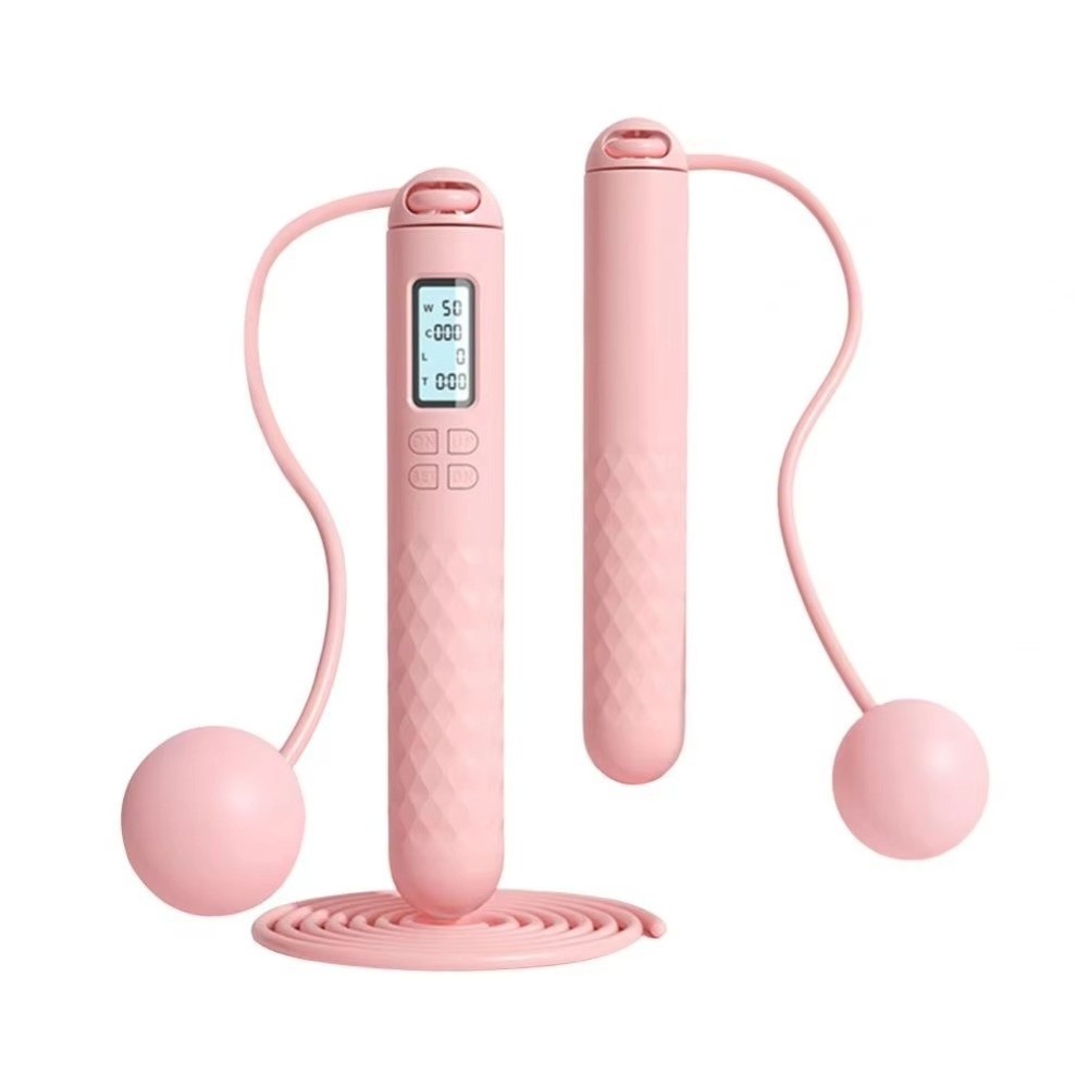 コードレスロープレス縄跳び、カウンターウェイト付き、減量用カ - Smart Jump Rope Digital Counter のレビューと価格
