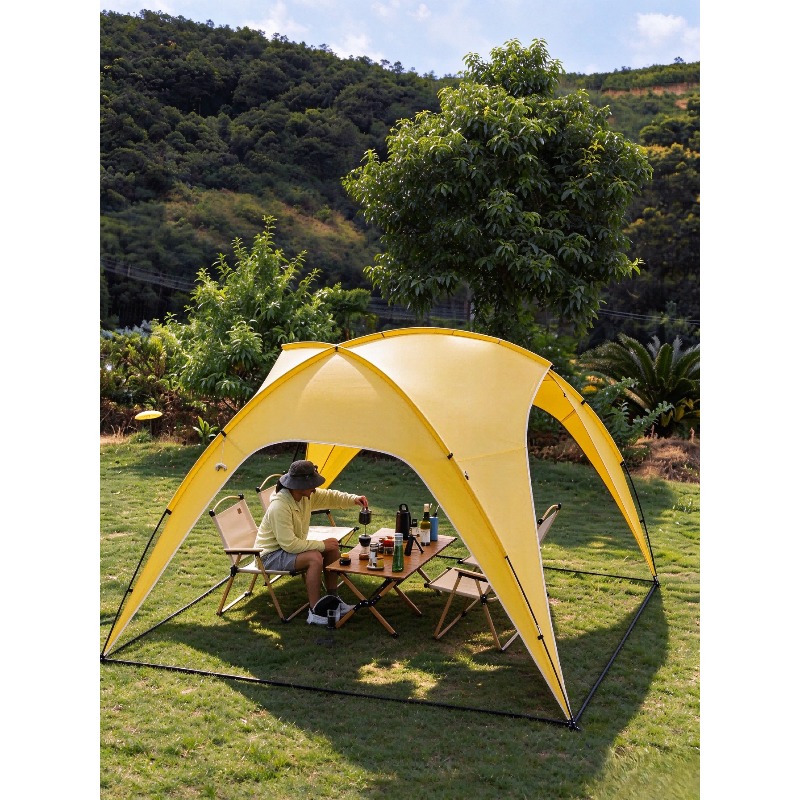 ドーム型ポップアップテント。屋外キャンプ、紫外線対策、日焼け - Hiking のレビューと価格