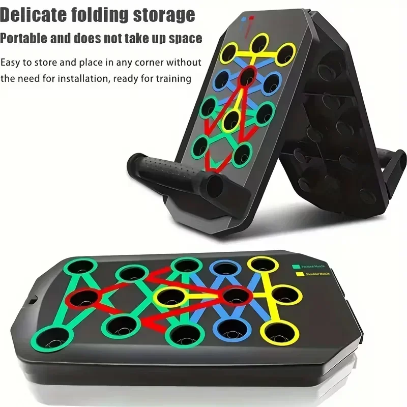 携帯型多機能プッシュアップボード - フィットネスと筋力トレ - Push Up Board Foldable Multi Function のレビューと価格
