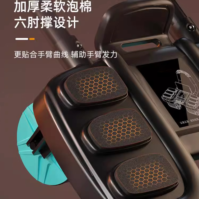 6輪腹筋健康ホイール自動リバウンドロール腹筋トレーニングアブ - Ab Roller Wheel With Elbow Support のレビューと価格