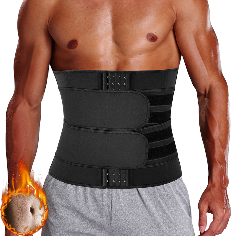 男性用ネオプレンウエストトレーニングコルセット,減量ベルト, - Sweat Waist Trainer Belt Neoprene のレビューと価格